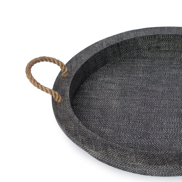 Aegean Serving Tray (Grey) Macro 2